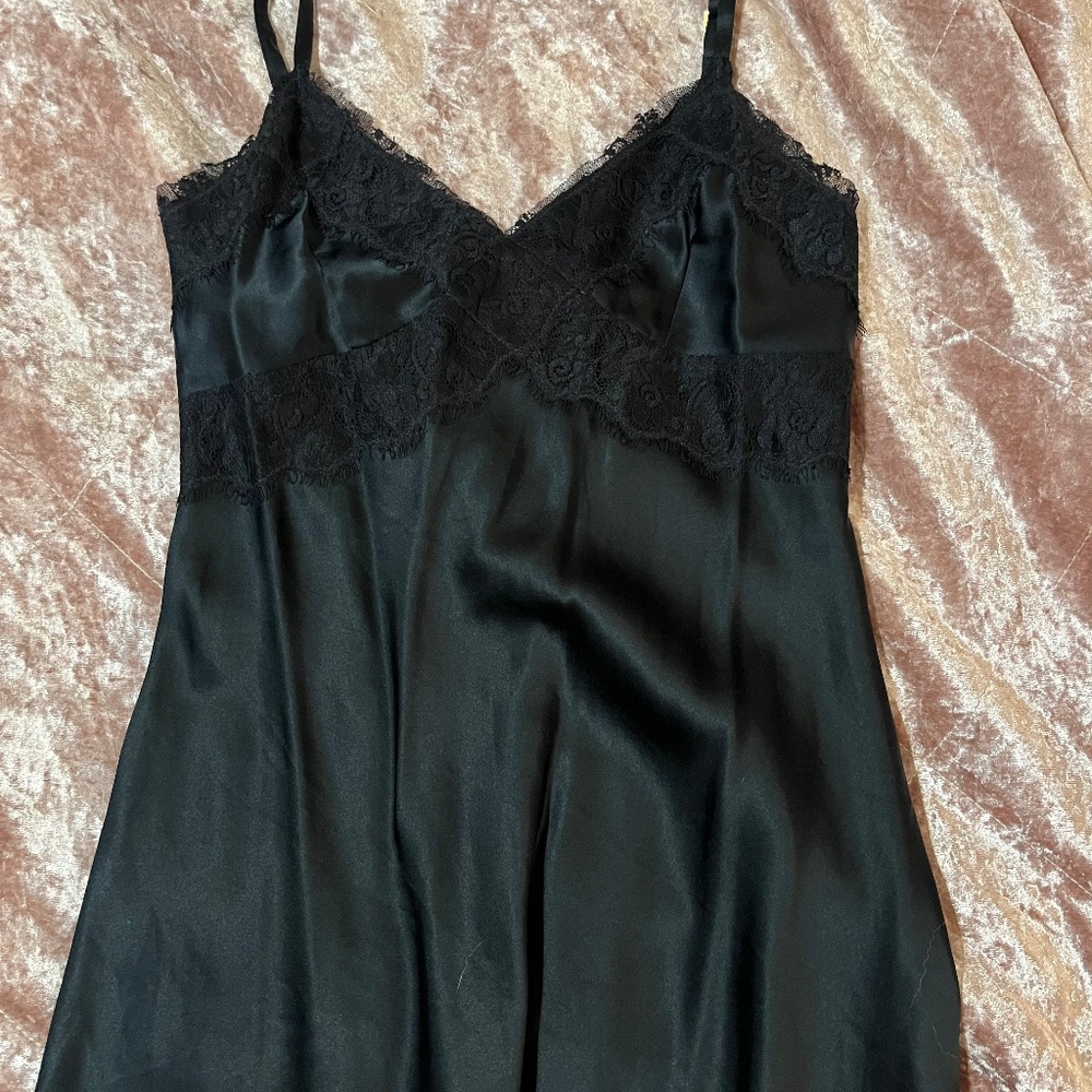 Silk Lace Trim Camisole Like New from Express Design Studio